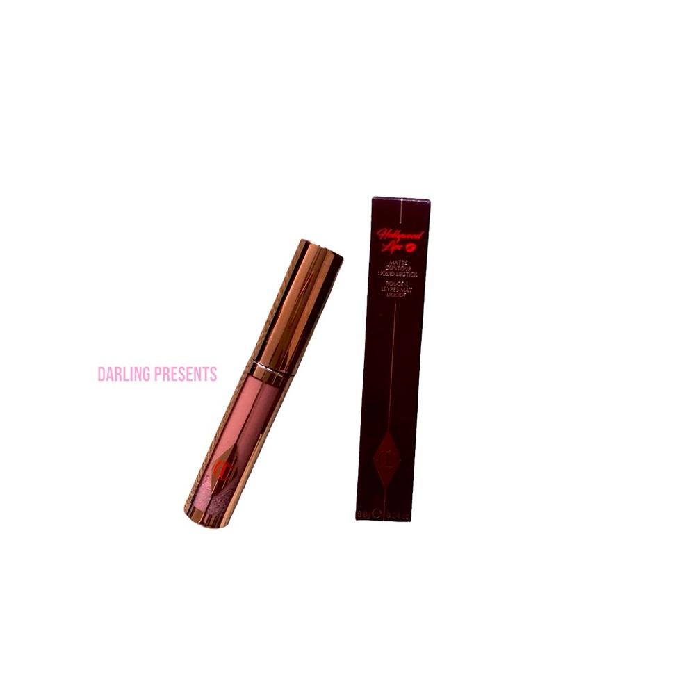 Charlotte Tilbury Hollywood Lips Matte Lipstick Women Color Charlotte Darling